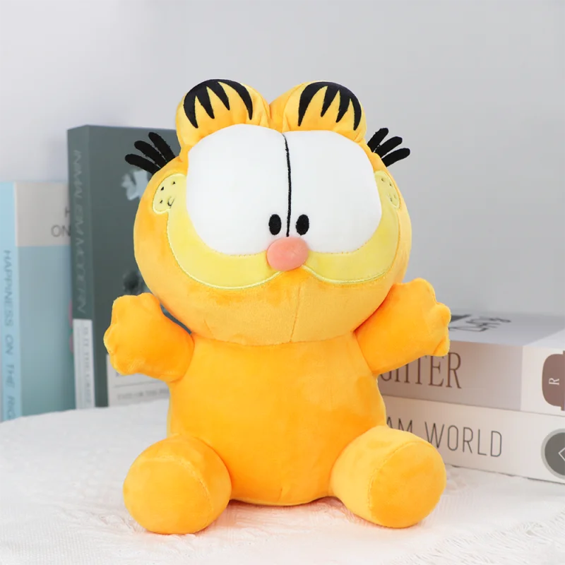 Original Garfield Family Kawaii Plush Toys Soft Cute Cartoon Garfield Cat Odie Stuffed Animals Peluche Dolls Gifts For Kids
