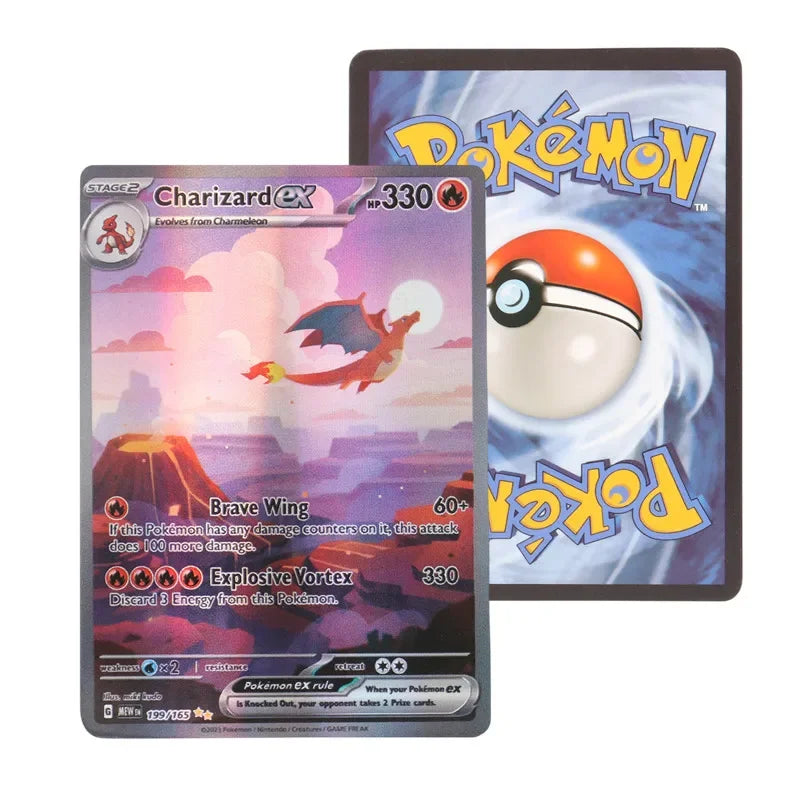 60/100Pcs English Pokemon Cards Shining MEGA GX Vmax TAG EX Vstar V Collection Cards Toys Children Gift
