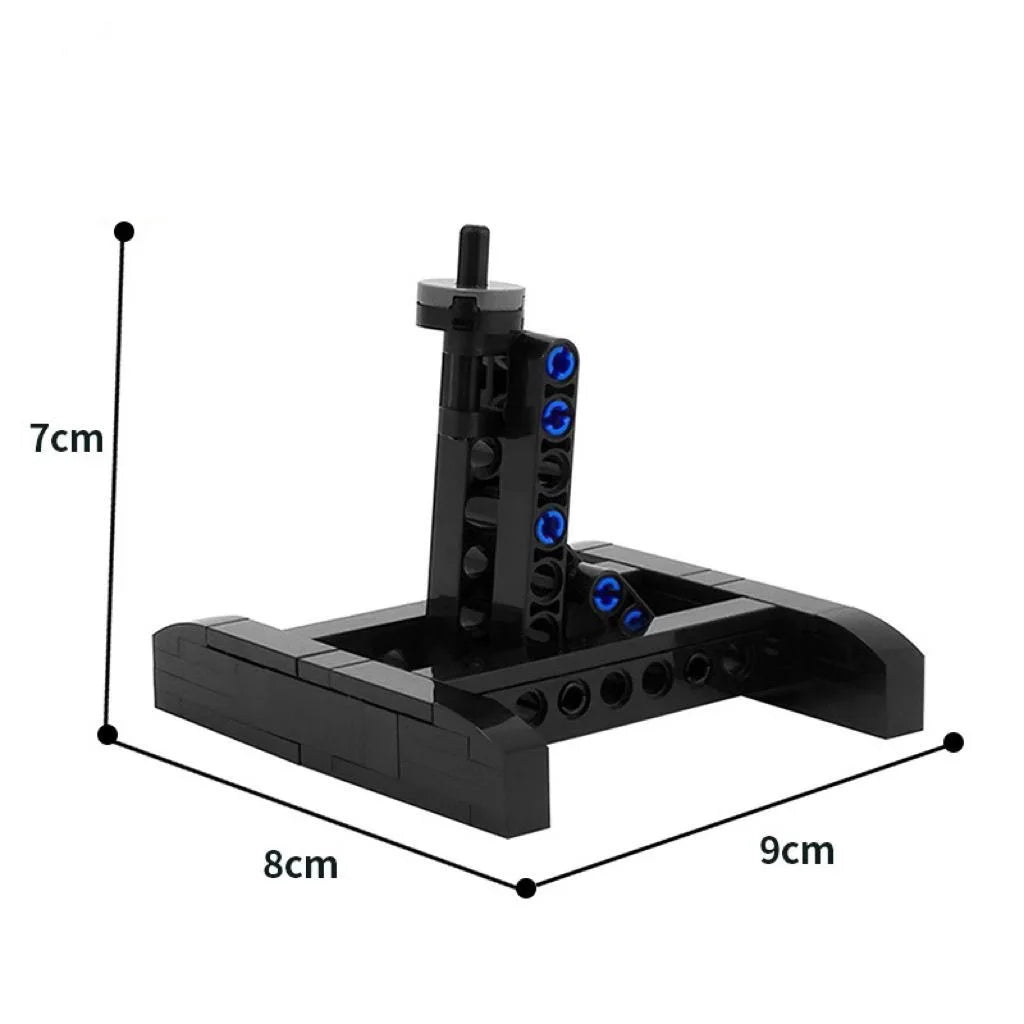 MOC Airplane Bracket Bricks X-WING Display Stand for 75102/75149/75218 Building Blocks Stand Spare Part
