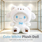 Sanrio Kuromi Cinnamoroll My Melody Pochacco Plush Dolls With Clothes Anime Room Decor Gift for Boys Girls Kids