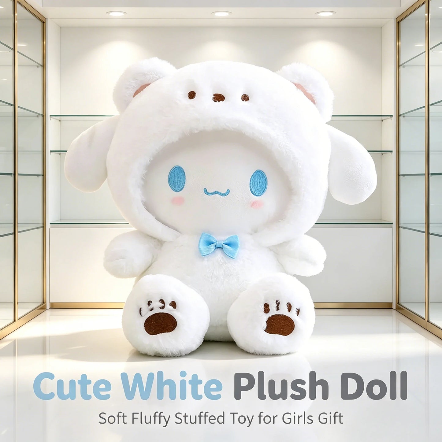 Sanrio Kuromi Cinnamoroll My Melody Pochacco Plush Dolls With Clothes Anime Room Decor Gift for Boys Girls Kids