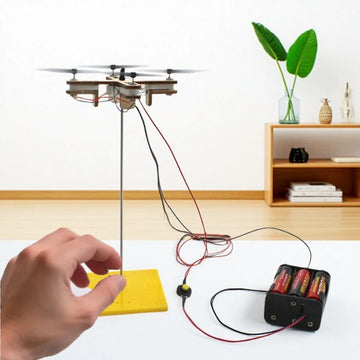 DIY Drone Model Kit STEM Learning Physics Exploration Hands-On Buildable Science Teaching Aid Kids Educational Interactive Toy