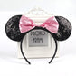Mouse Ears Headhand for Girls Adults Cute Cartoon Party Cosplay Hair Accessories Sequin Bows Hairband Toys