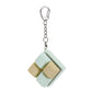 Keyboard Fidget Keychain 4 Keys Finger Keyboard Decompression Toys Press Button Keycap Fidget Stress Relief Keyboard Clicker Toy