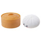 Colorful Dumpling Squishes Stress Balls Fidget Sensory Toys Simulation Food Squishies Bun with Steamer Squeeze Dough Ball Gifts