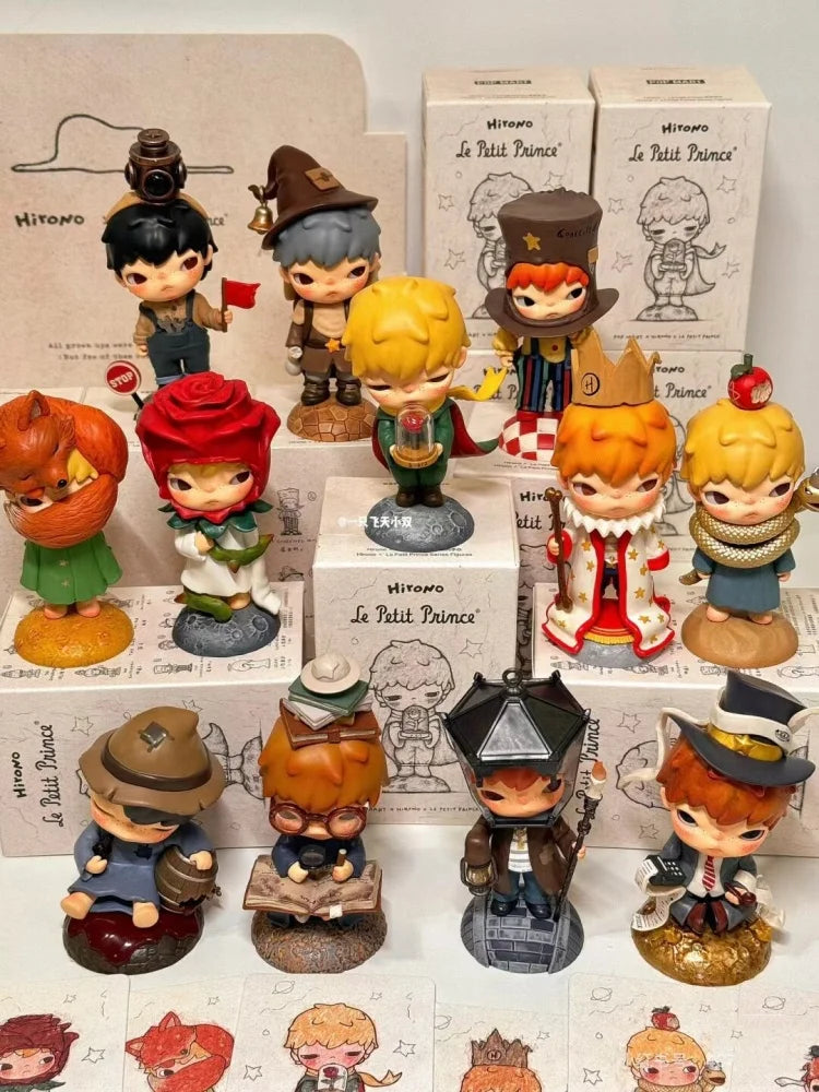 Original Hirono Ono Hirono X Le Petit Prince Series Blind Box Mysterious Box Little Prince Co Branded Decor Figurine Cute Toys