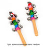 Rainbow Handheld Bell Stick | Wooden Musical Toy for Kids & Parties
