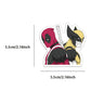50PCS The Avengers Deadpool Stickers Anime Decals DIY Notebook Phone Laptop Skateboard Bike Decoration Waterproof Men Women Toy