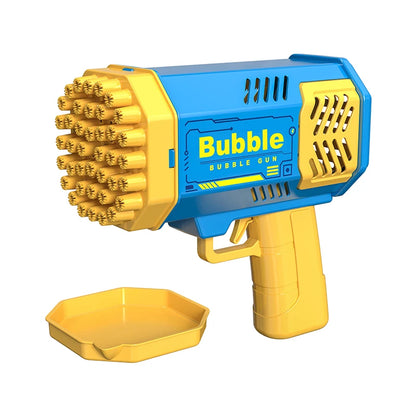 40 Hole bubble toys Launcher Handheld Portable Electric Automatic Bubble Gun Party Birthday Gift Toy(without Bubble Water)