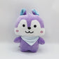 25CM Anime MANG Plush Toys Cartoon Purple Squirrel Animals Doll Kawaii Kpop Plushie Pillow Cushion Birthday Gift