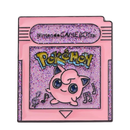 Kawaii Anime Character Jigglypuff Metal Enamel Badge Brooch Backpack Clothing Hat Clip Accessory Jewelry Gift