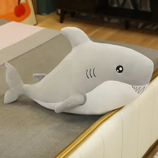 30cm Kawaii Dolphin Whale Shark Plush Toy Stuffed Soft Cute Animal Pillow Dolls Toys for Kids Children Girls Birthday Gifts Deco