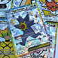 55Pcs DIY Cute Shiny Card Pokemon Holographic Anime Version Classical Collection Cards Gengar Charizard Eevee