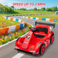 Kids Electric Drift Go Kart With 2.4G Remote Control, Dual 380 Motors, LED Lights, Music, 2 Speeds, Ride On Car For Ages 3-8