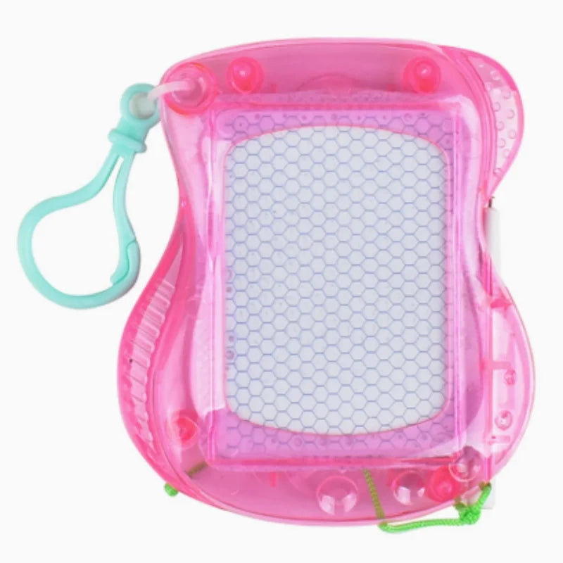 Mini Magnetic Drawing Board with Keychain, Erasable Doodle Pad for Kids 3-6, Birthday Gift