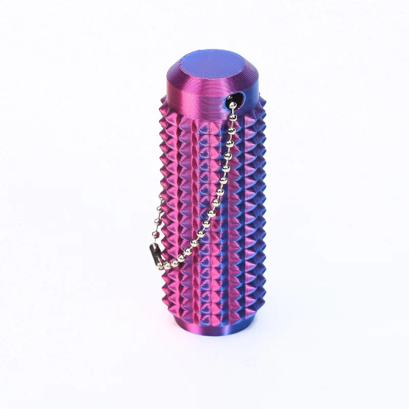 3D Printed Little Ouchie Fidget Toys Portable Mini Spiky Grippie Stim Stress Relief Toys Keychain Stimming Autism Adults Gifts