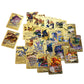 81-15Pcs Pokemon Cards Gold Silver Vmax GX Card Collection Battle Trainer Card Spanish English French Child Toys Christmas Gifts