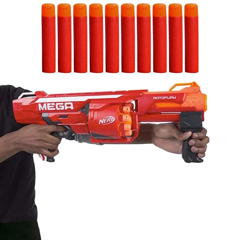 Kids Shooting Game Refill Dart Bullets Pack 9.5cm*1.9cm Compatible With Nerf N-Strike Mega Blaster Mastodon Twinshock Toys Guns