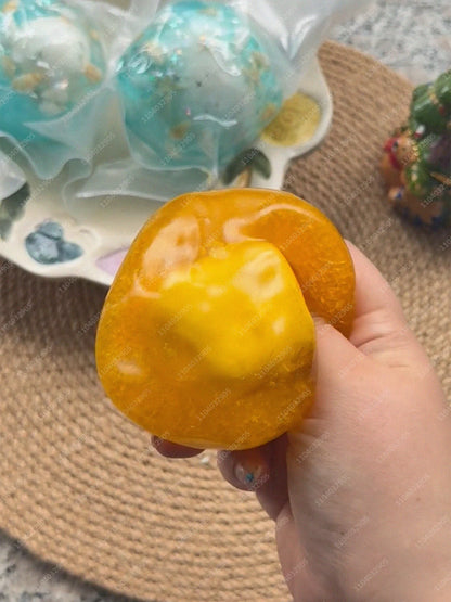 Crispy Squishy Ball Cracking Wax Crunchy Shatter Stress Ball ASMR Satisfying Pop Sound Anti Stress Relief Fidget Toys for Adults