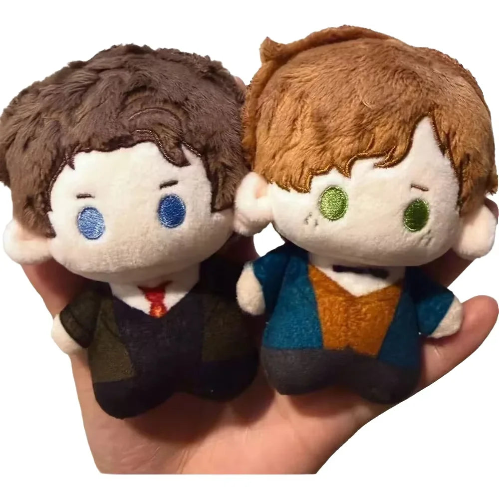 10cm Newt Scamander Plush Doll Pendant Funny Theseus Scamander Stuffed Toy Doll Fans Collect Holiday Present Gift