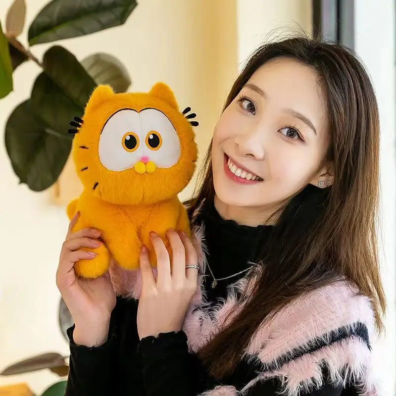 Hot selling Garfield Stuffed Plush Doll Kawaii Plushie Toy Cartoon Anime Cat Plush Decoration Gift