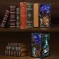 Book Nook Kit Rare Beast Collection Room 3D DIY Wooden Puzzle Handmade Bookshelf Dollhouse Model Bookend Building Home Deco