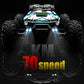 Wltoys Q117 1/16 RC Car 4WD Remote Control Car LED Headlights Brushless 70KM/H 2.4G High Speed Off-Road Drift Toys for Children