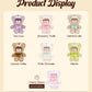 Robotime Rolife Nanci Chocolate Colorful Plush Bear Series Blind Box Handmade Decoration Surprise Box Children's Christmas Gifts