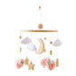 Baby Crib Mobile Rattle Toy For 0-12 Months Cartoon Felt Forest Animal Bed Bell Hanging Wooden Bracket Mobile Newbaby Rattle Toy