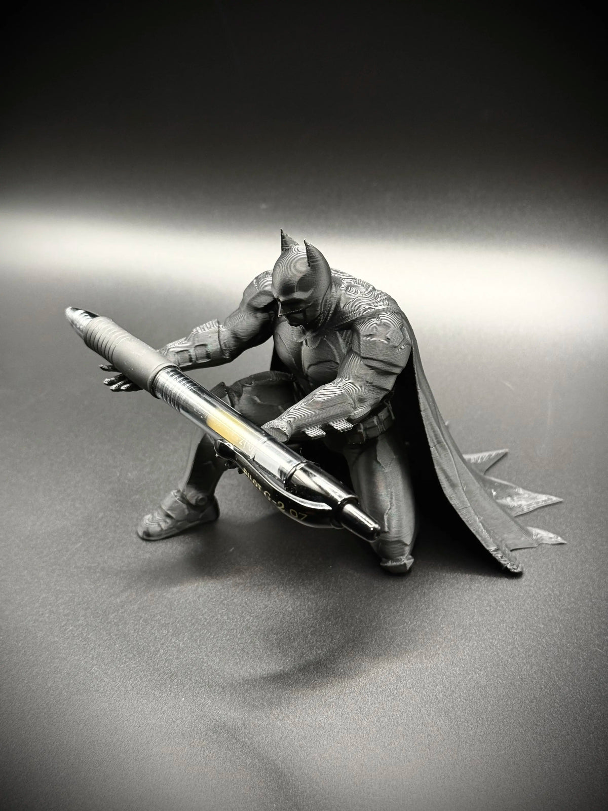 3d Printing Bat Pen Holder Handheld Personalized Stationery Storage Desktop Trendy Play Decoration Office Learning Fun Ornament