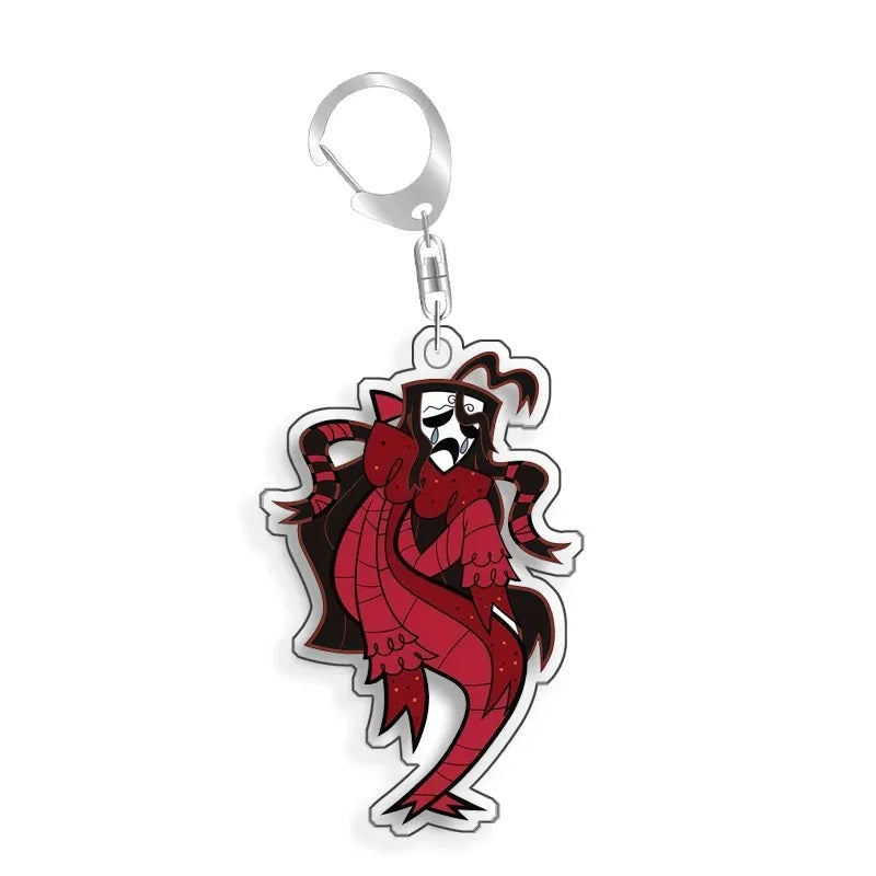 For TADC Jax Pomni Ragatha Gangle Acrylic Selfmade Cute Cartoon Anime Keychain Pendant Toy Gifts 5cm