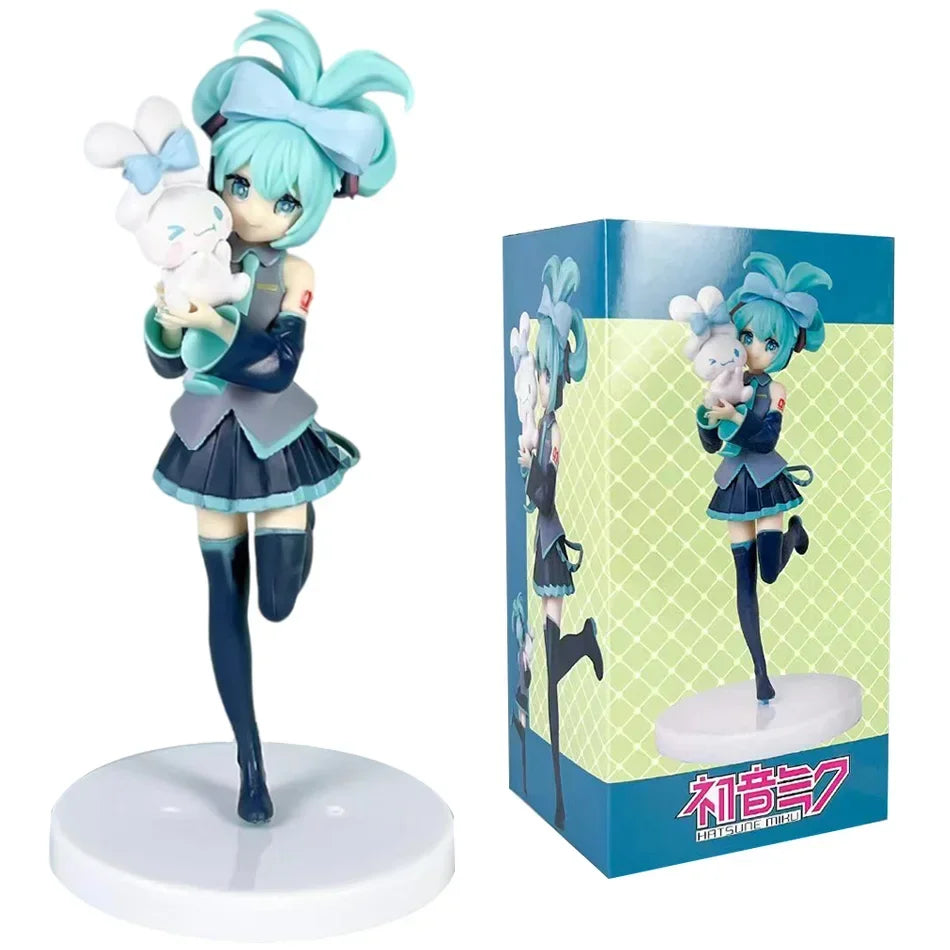 Animation Anime Popularity King Hatsune Miku Handmade Devil Hatsune Miku Cat Ear Hatsune Miku Cute Handmade PVC Model Decoration