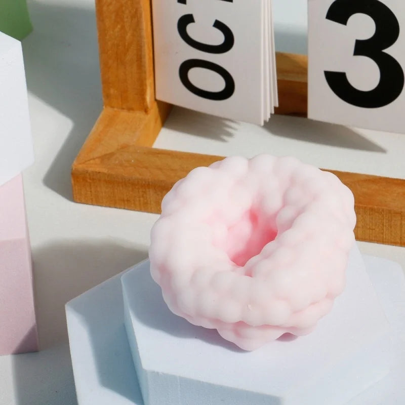 Squishy Stress Relief Ball Fidget Toy Syringe Included Antistress Decompression Sensory Adults Soft Slow Rising Office Home Gift