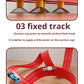 Flexible Race Track Children Toys DIY Double-track Racing Car Ramp Compatible 1/64th Cars Portable Rolls Up Boy Christmas Gift