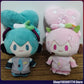 New Hot Hatsune Miku Winter Series Snow Future Top Top Treasure Kawaii Doll Fufu Plush Doll Pendant Girl Birthday Gift Cute