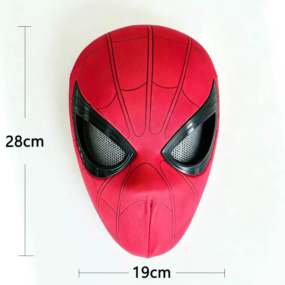 2026 Popular Breathable Full‑Face Mask With Chin Operable Blink Touch Glowing Mask Halloween Cosplay Boys Headgear Toy