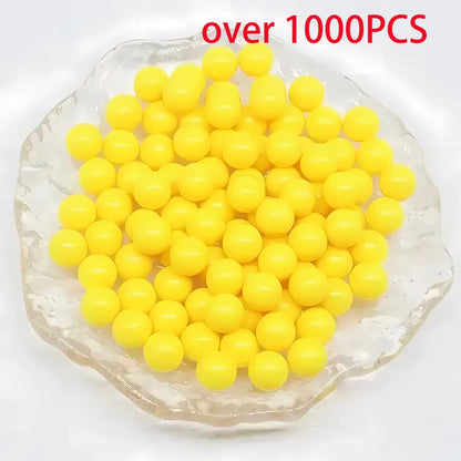 100/200/500/1000PCS Standard 6MM Paintball Locke G18 Pull Box Toy Gun Security Plastic Ball BB Shotgun Pistol Sniper Bullet