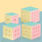 Macaron  2x2 3x3 4x4 5x5 Macaron Fun Stress Relief Puzzle Professional Smooth Speed Game Children's Toys Gifts