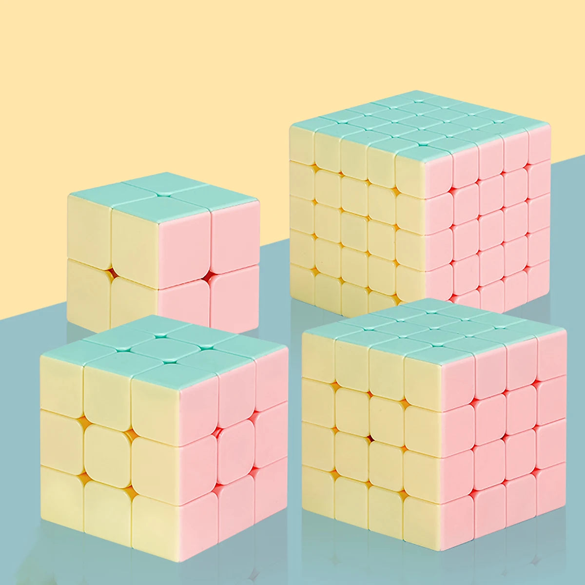Macaron  2x2 3x3 4x4 5x5 Macaron Fun Stress Relief Puzzle Professional Smooth Speed Game Children's Toys Gifts