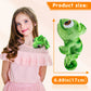 Pascal  Rapunzel Chameleon Plush Toy Soft Stuffed Animals Plush Shoulder Plush Suitable for Parties Perfect Gift for Kids