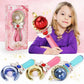 Flower Fairy Glowing Sound Effects Stars Magic Wand Children Magic Fairy Princess Costume Props Dollhouse Party Favor For Girls