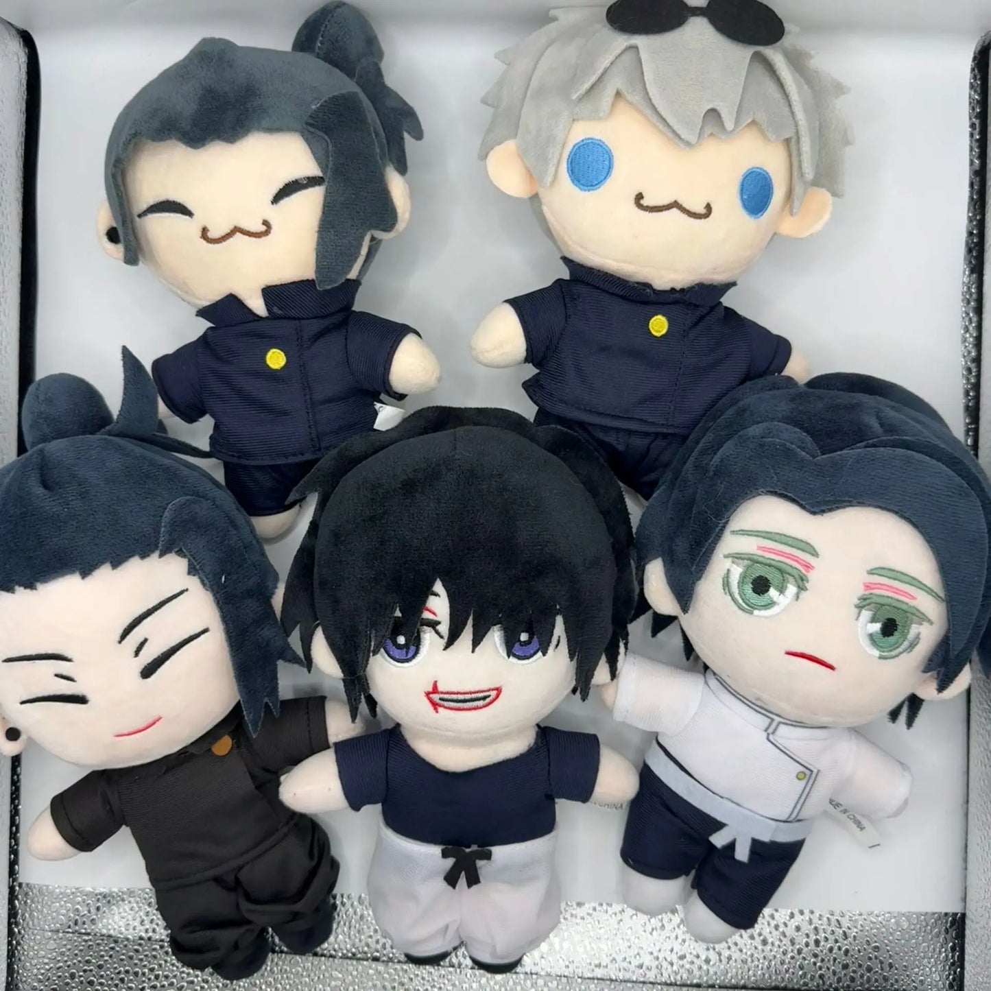 Kawaii Jujutsu Kaisen Plush Toy Cartoon Game Character Satoru Gojo Getou Suguru Plush Doll Jujutsu Kaisen Doll