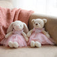 1Pc 28cm Cute Ballet Skirt Bear & Bunny Peluche Toy Lovely Appease Animal Dolls Rabbit Toys Birthday Christmas Gift