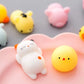 6Pcs Kitten Squeeze Toys Cute Cat Stress Relief  for Adults Kids  Anti-Anxiety Fidget Sensory Toy Creative Relaxation Gift