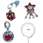 New Red Monster Flower Charm Bracelet 925 Sterling Silver Beaded DIY 2026 Trendy Fine Jewelry Adjustable Hypoallergenic