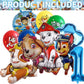 PAW Patrol Birthday Party Decoration Tableware Tablecloth Plates Cup napkin gift bag Balloons PAW Patrol Party Favors Supplies
