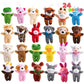 JOYFY 24 Pcs Mini Animal Plush 3 Stuffed Animal Bulk for Birthday Party Favors Presents Pinata Fillers Party Supplies