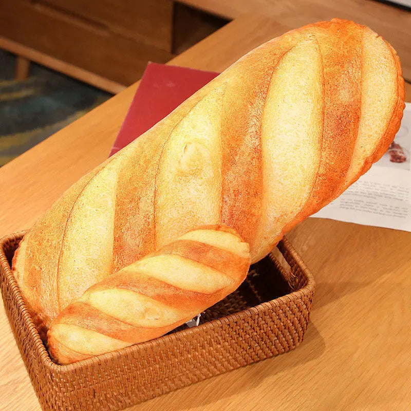 1pc 20~100cm French Bread Plush Pillow Stuffed Printing Images Food Plushie Peluche Party Prop Decor Sleeping Companion Man Gift