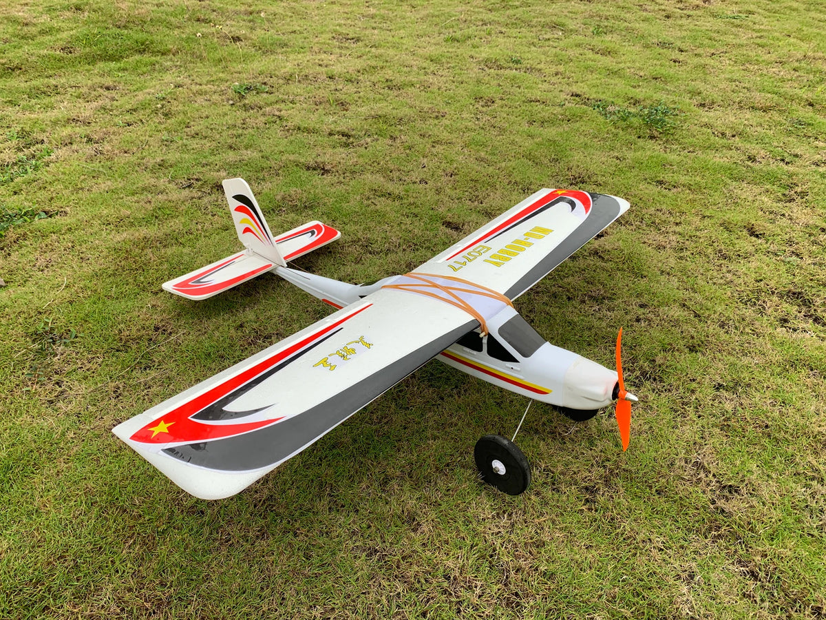 1030mm Wingspan RC Airplane E0717 Cessna 185 Short Distance Takeoff EPS RC Airplane Fixed Wing Trainer KIT/PNP