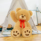 Giant Teddy Bear Stuffed Animal Plush Toy, Big Brown Teddy Bear Gift for Kids, Girlfriend, Boyfriend on Christmas, Birthd